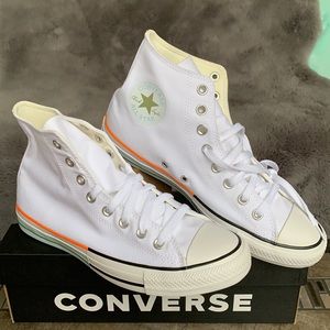 CONVERSE CTAS HI WHITE/STREET SAGE/AGATE BLUE MENS